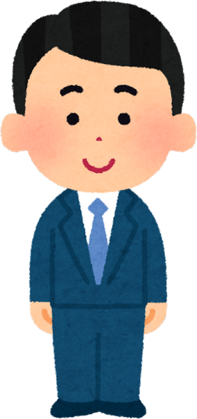 Illustration of a Young Boy Dreaming to be a Salaryman